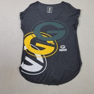 NFL Womens Team Apparel Size XL Greenbay Packer Tee Soft Cozy Stretch Tshirt EUC